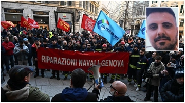 “Hai lasciato un vuoto enorme”: il corteo per Lorenzo, giovane vita spezzata sul lavoro