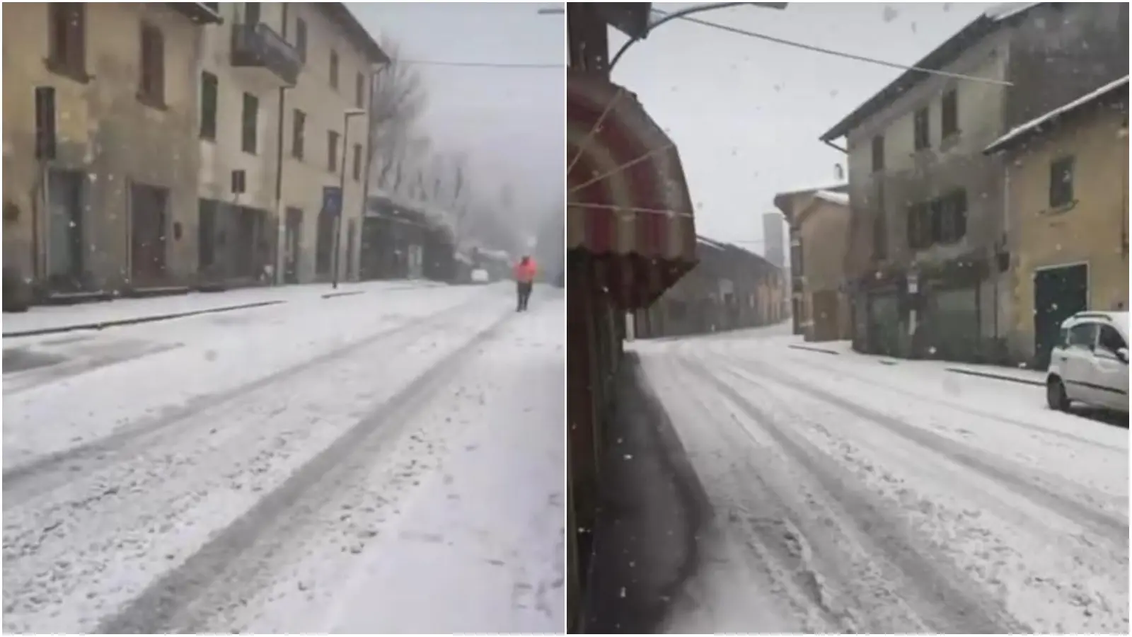 Scende la neve in Toscana: le zone e la situazione, strade e cime imbiancate