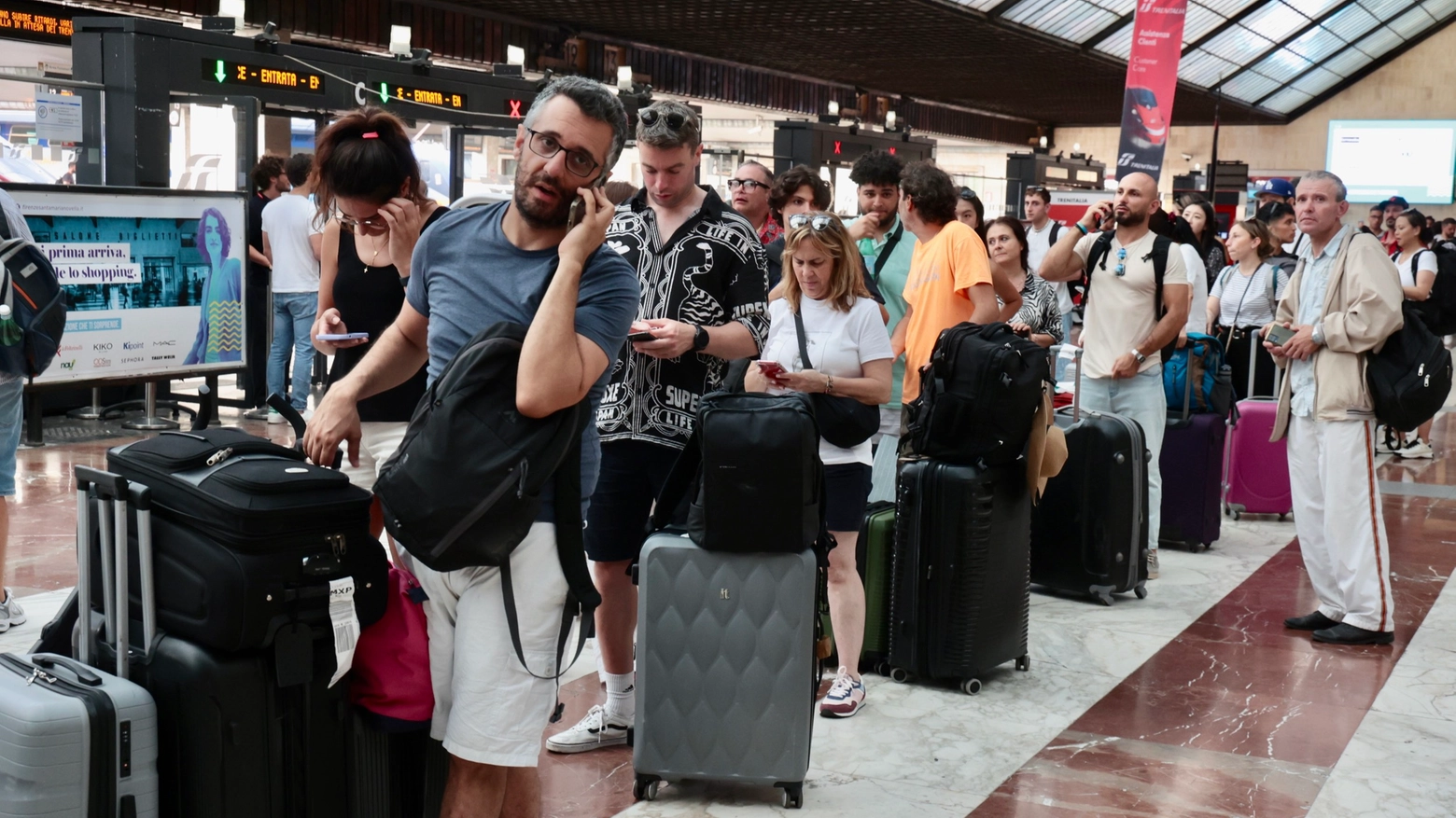 Sciopero dei treni, possibili disagi anche in Toscana (Moggi/New Press Photo)