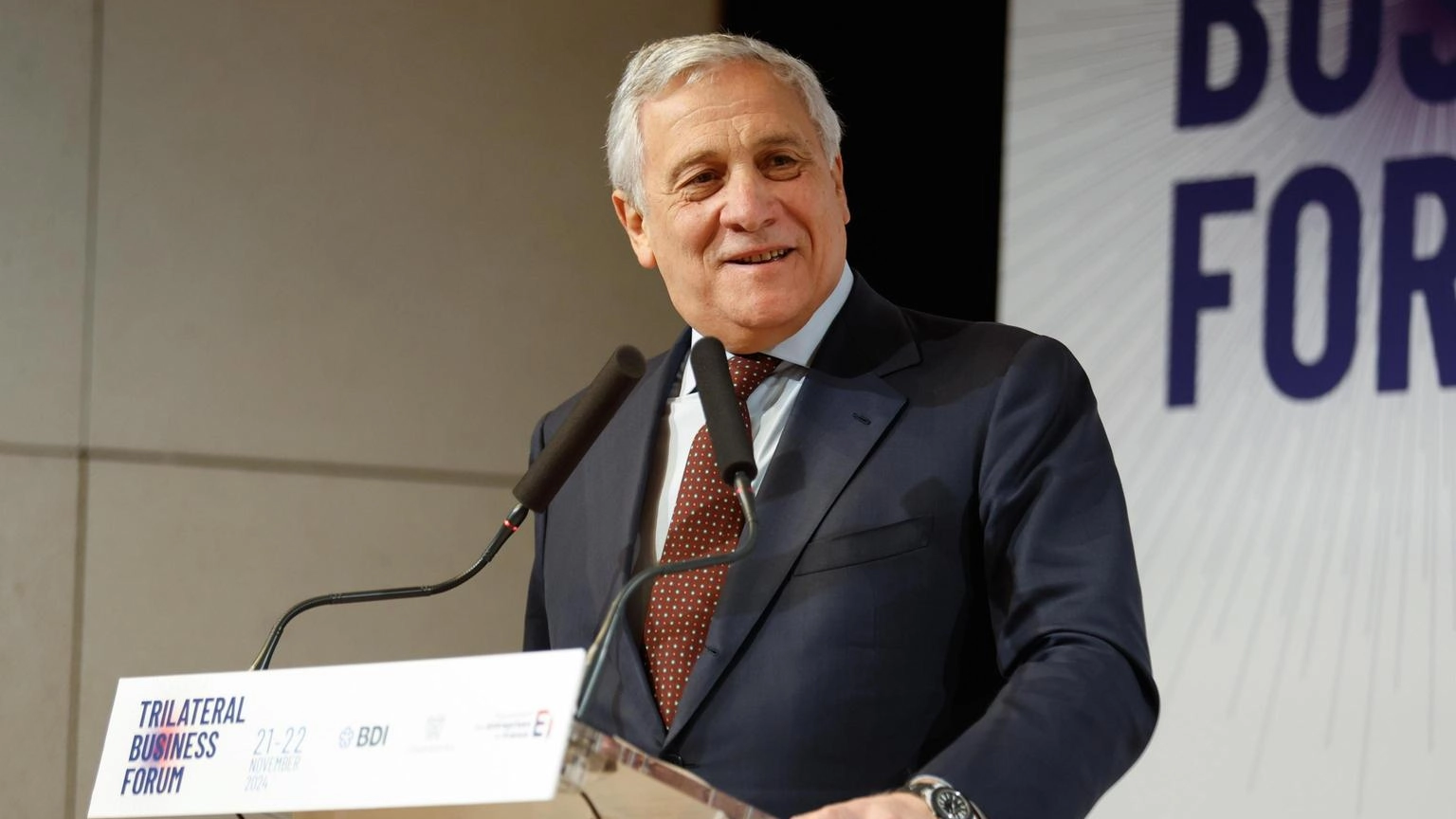 Tajani, sulla manovra presto incontro con Meloni e Salvini