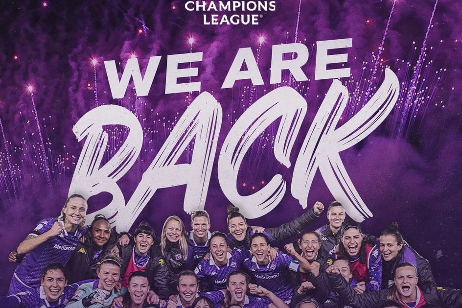 Dopo tre anni la Fiorentina Femminile è tornata in Champions League