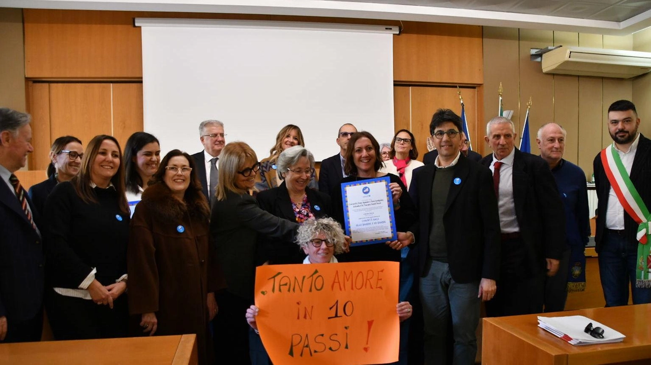 La premiazione ieri a Palazzo Ducale. da parte dell’Unicef (foto di. Paola Nizza)