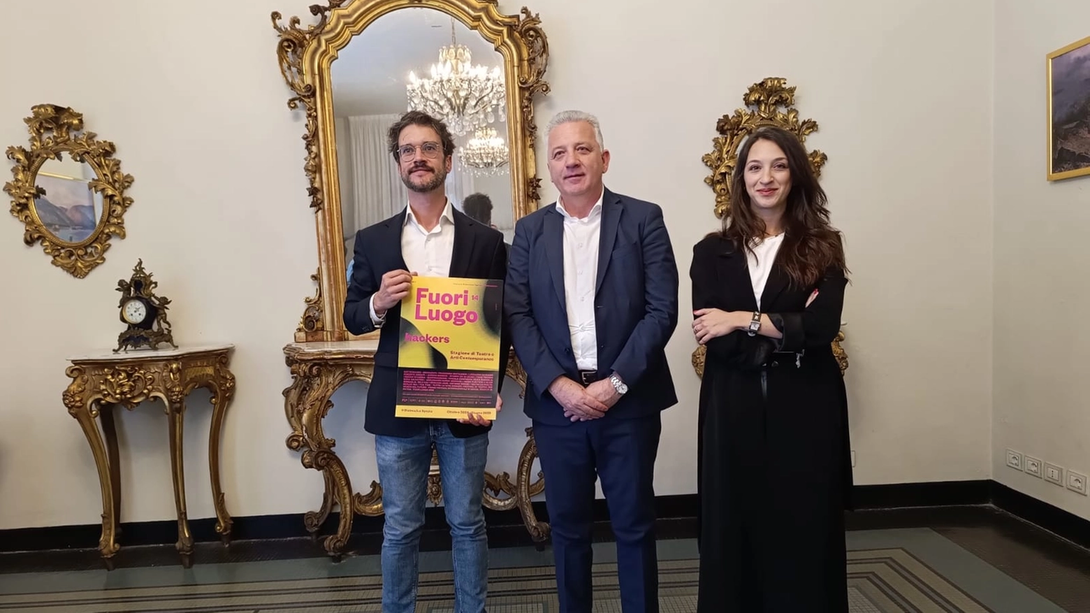 Andrea Cerri, Pierluigi Peracchini e Francesca Sarteanesi