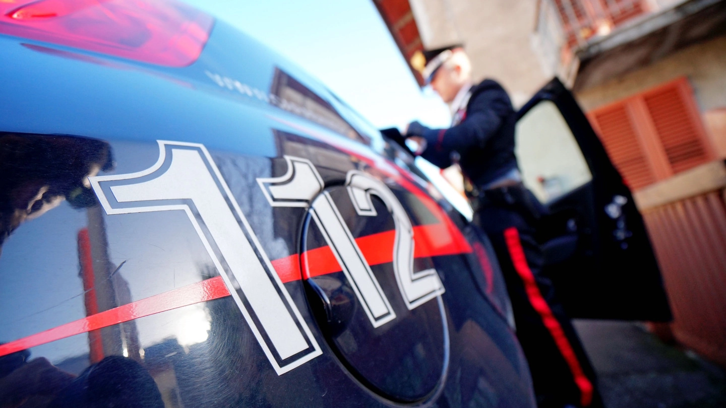 L'uomo arrestato dai carabinieri