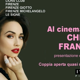 Firenze, al cinema con Chiara Francini per una serata Lions di solidarietà