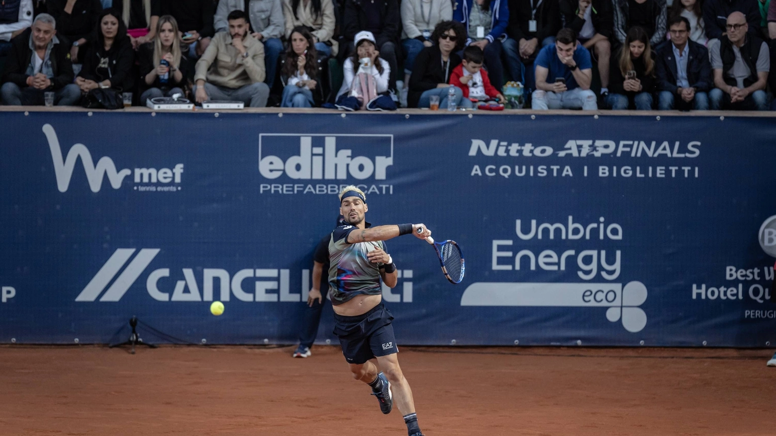 Fognini agli Internazionali di Perugia