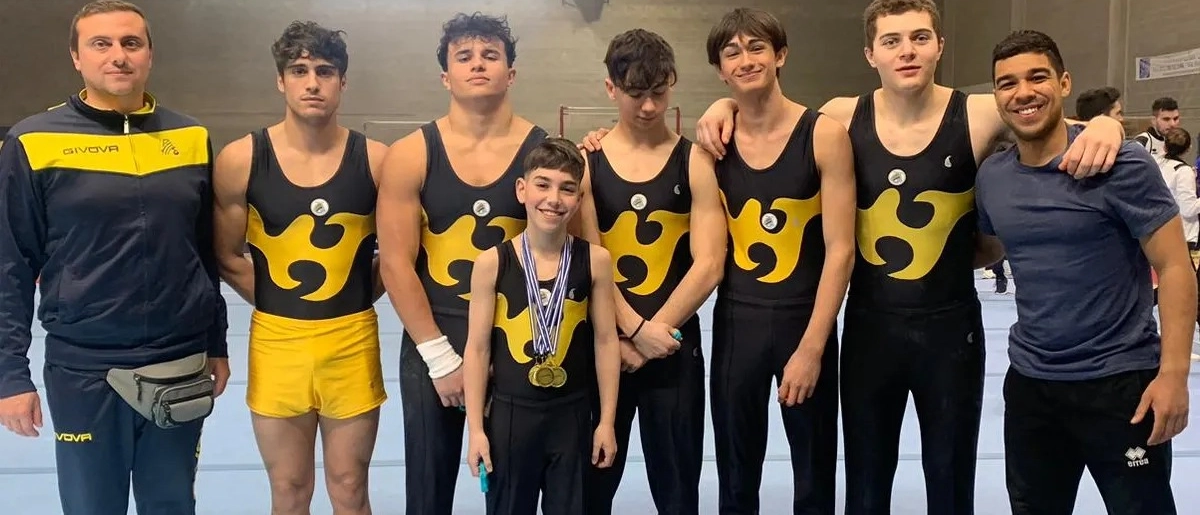 A Fermo, nelle Marche, si è svolto il campionato nazionale a squadre "gold" di ginnastica artistica. E l'Arcobaleno ha conquistato un bronzo grazie a due giovani atleti