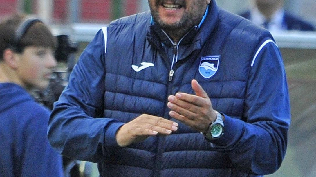 L’allenatore del Pescara Silvio Baldini