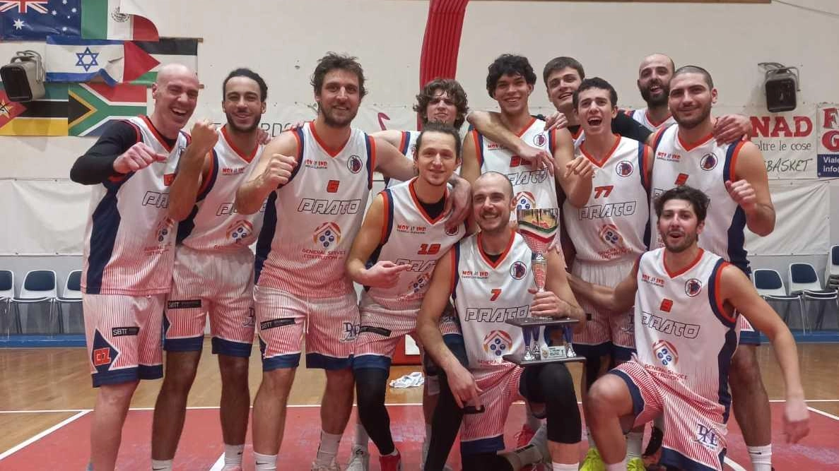 I Dragons dopo la vittoria in Coppa contro il Pino