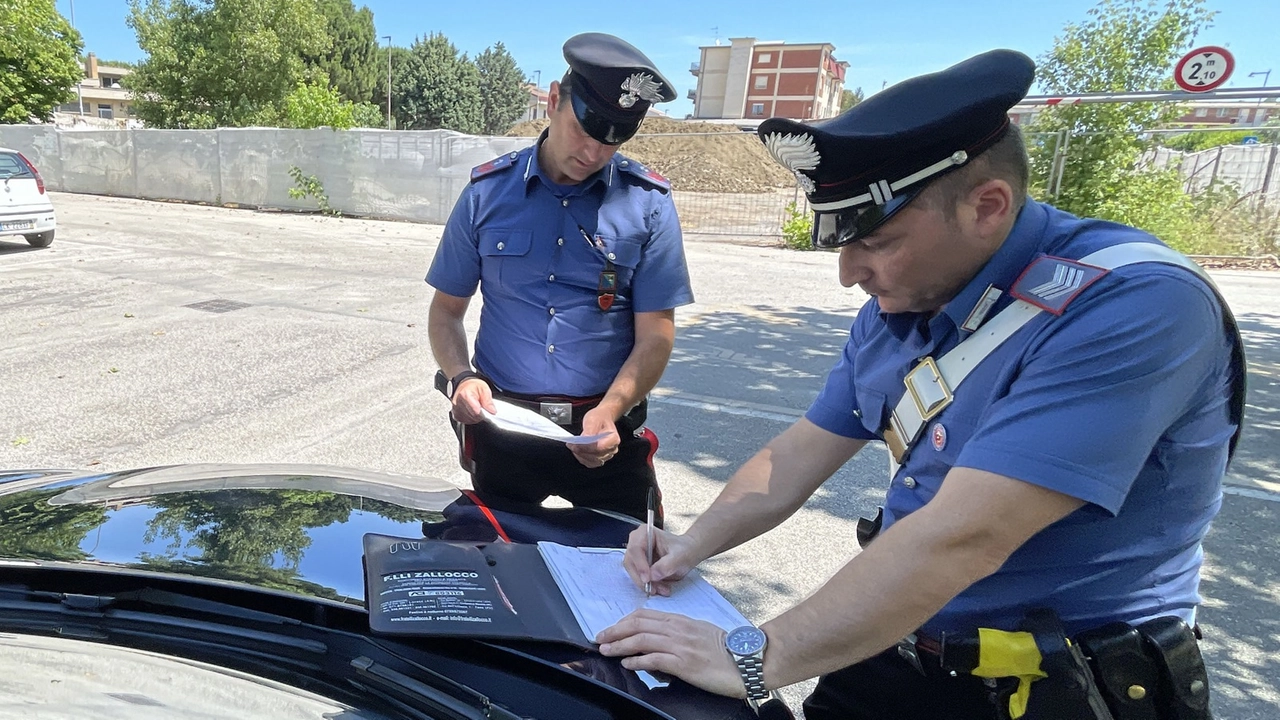 I controlli da parte dell'Arma (foto d'archivio)