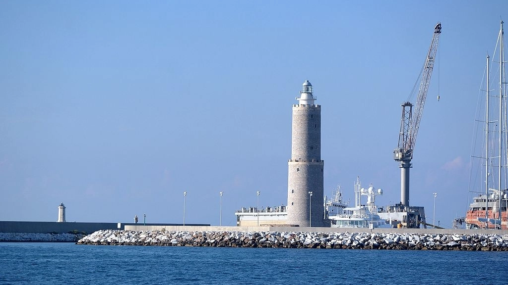 Il porto di Livorno