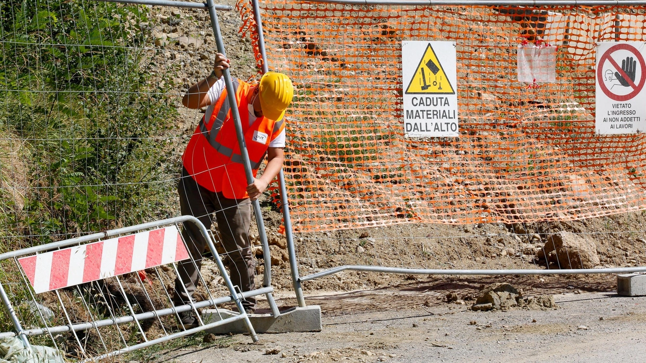 Sono stati assegnati i lavori per ripristranare la frana di Celle