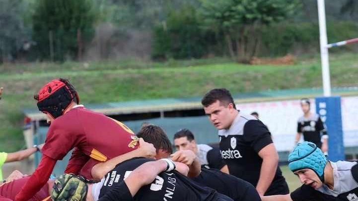 L'U18 dei Cavalieri Union nell'ultimo match vinto