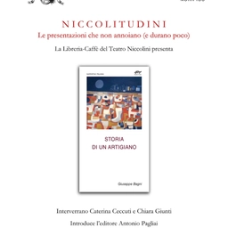 La provincia che cambia: in libreria “Storia di un artigiano” di Giuseppe Bagni