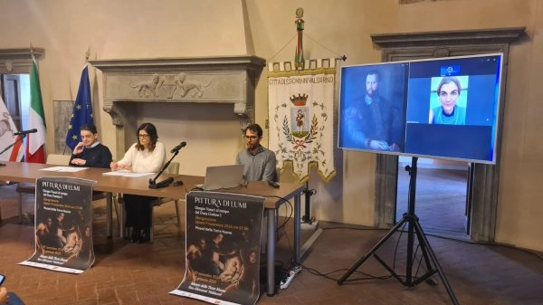 La presentazione della mostra