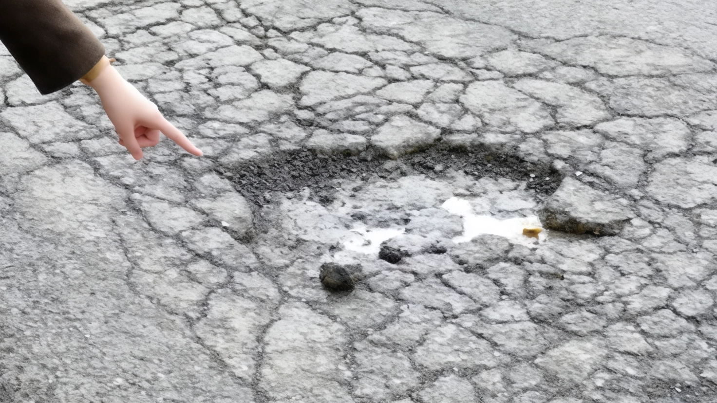 Ogni buca una toppa. Ancora strade da rifare. Le piogge aggravano il rischio sicurezza