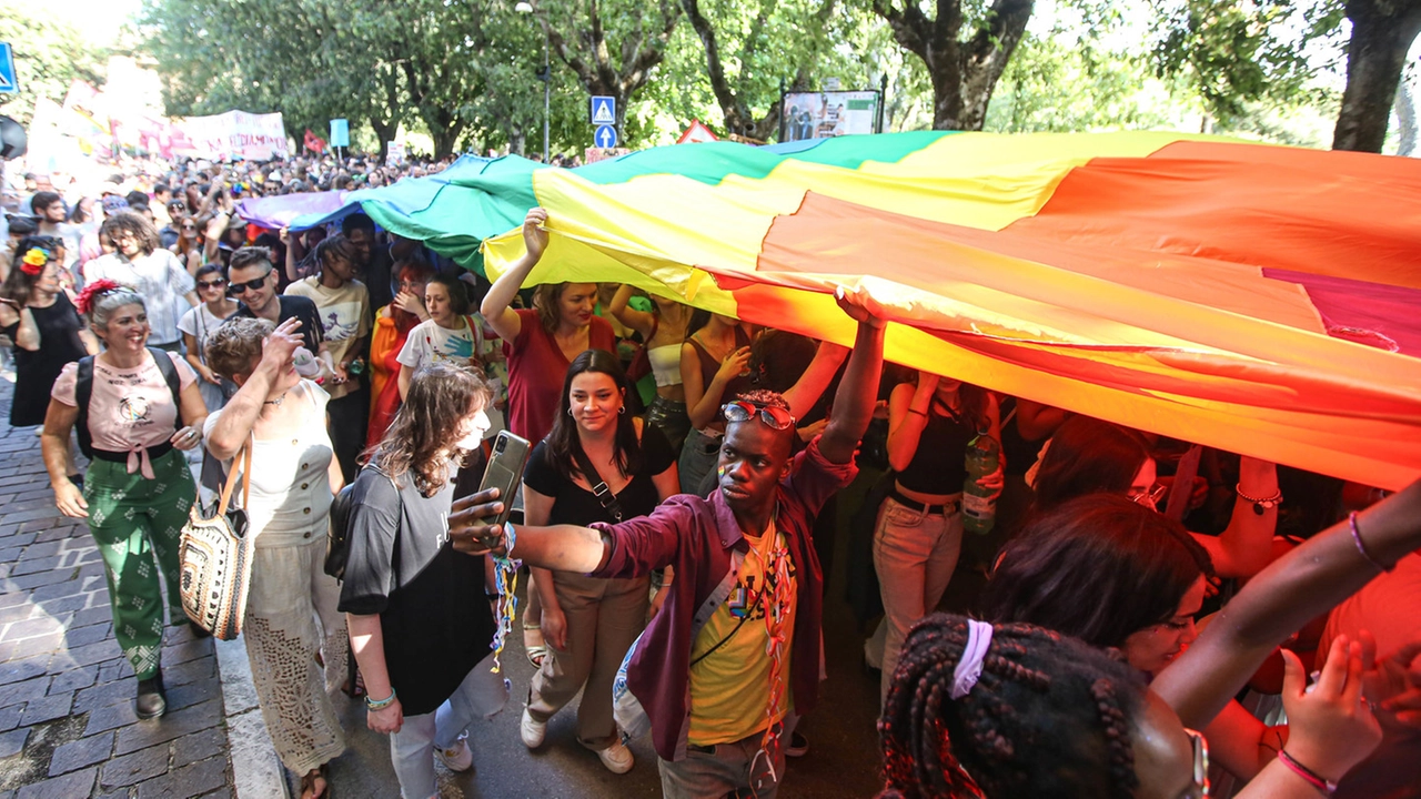 Umbria Pride, una foto di una passata edizione