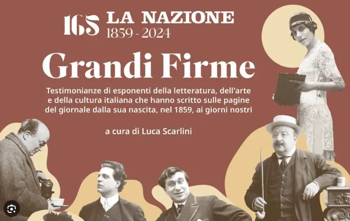 Le firme di lusso su La Nazione. Firenze, alla Giunti Odeon presentazione del libro dei grandi scrittori