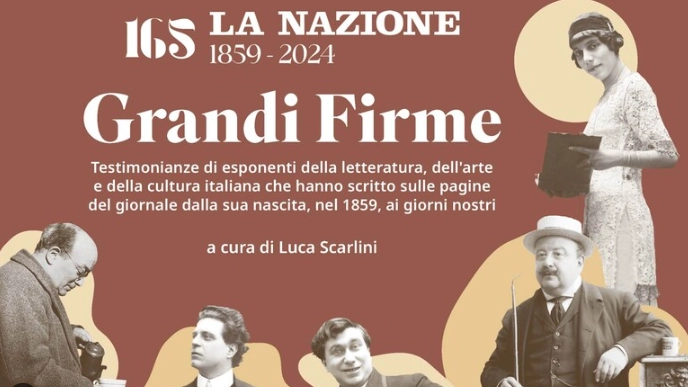 La Nazione e le sue Grandi Firme: la presentazione del volume è alla Giunti Odeon