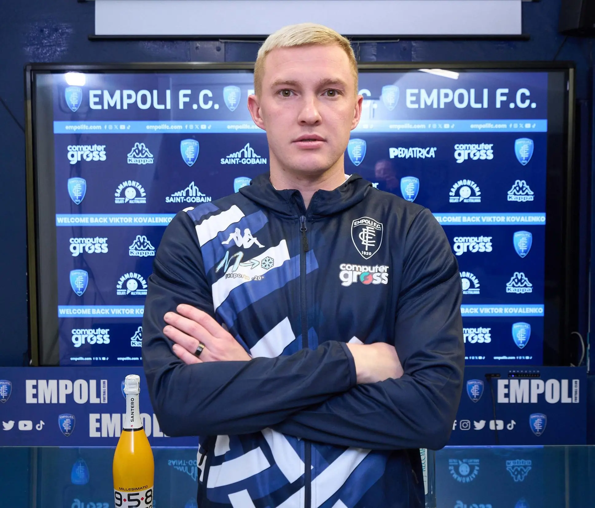 Viktor Kovalenko torna a Empoli: "Qui per dare una mano concreta"