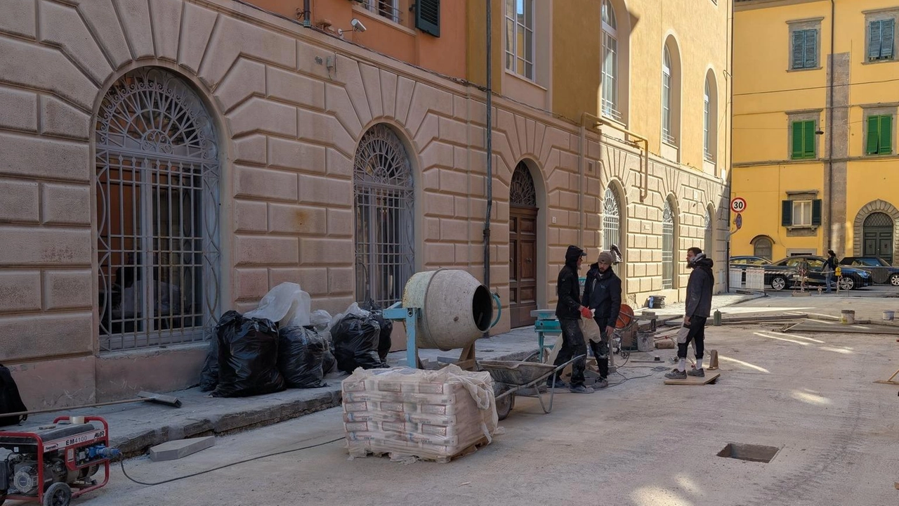 Il sindaco sul cantiere