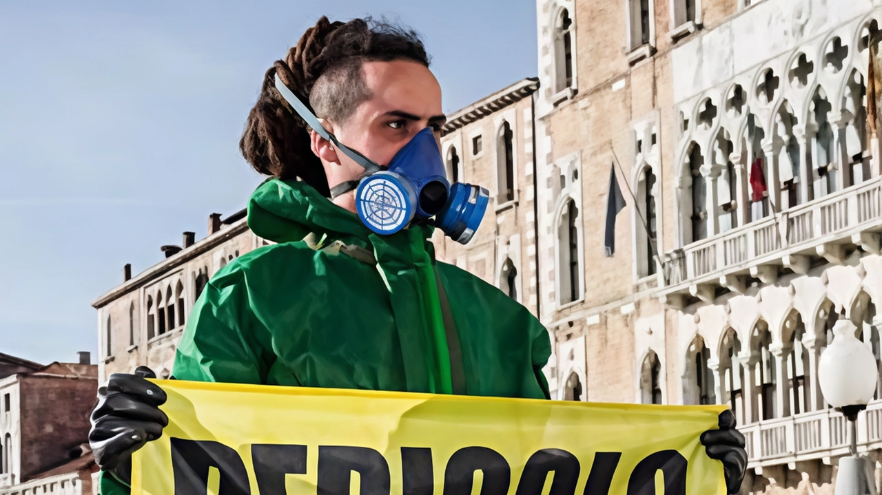 Una recente protesta contro i Pfas