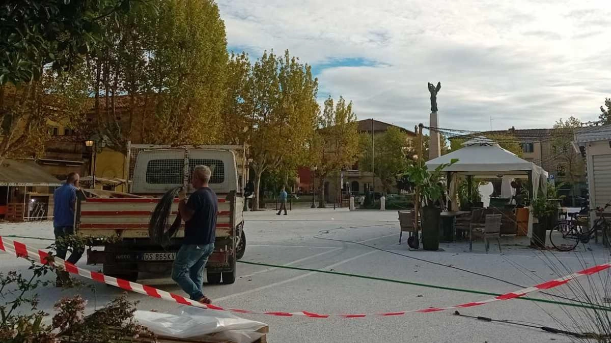 Aperta piazza Repubblica. Il parcheggio dopo la fiera