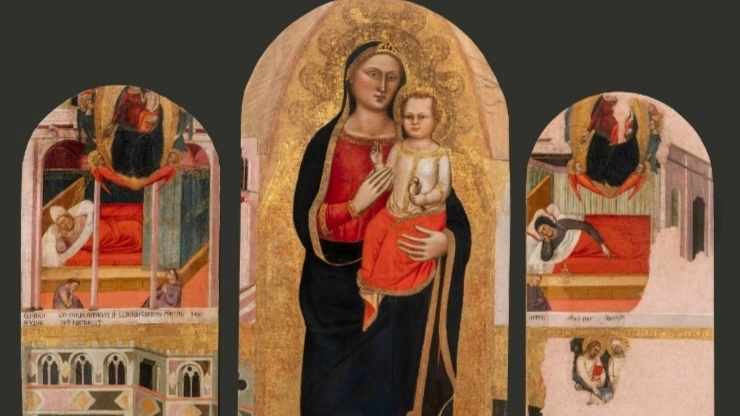 Firenze, la pala d’altare della Madonna della Neve torna nella chiesa dei Ss. Apostoli