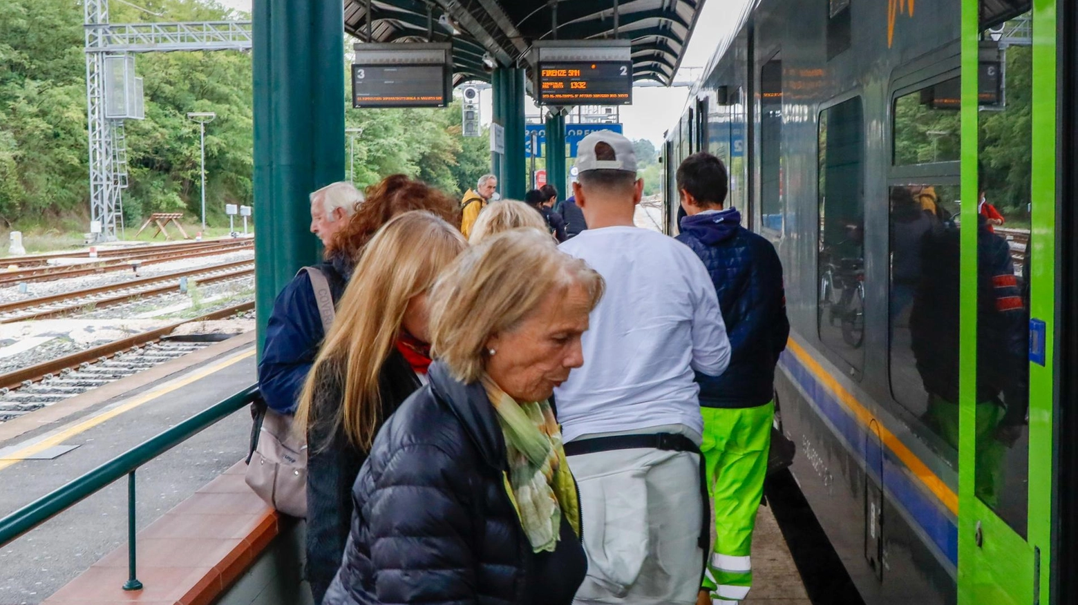 Maltempo, non c’è pace per la ferrovia Faentina: interrotta la linea tra Marradi e Faenza