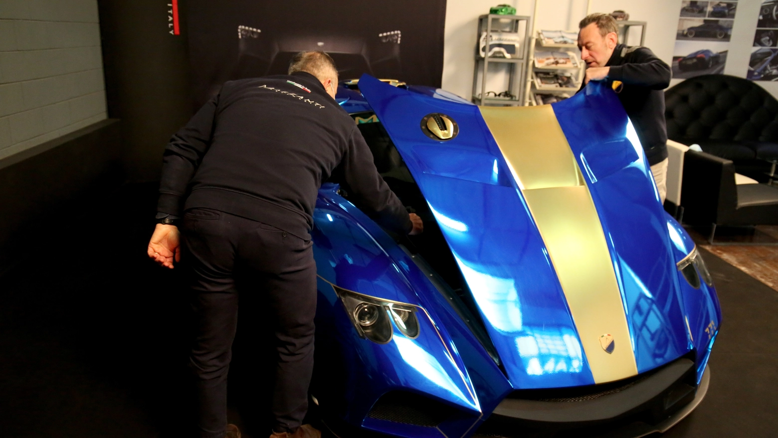 La Mazzanti automobili all'asta (Foto Bongianni/Germogli)