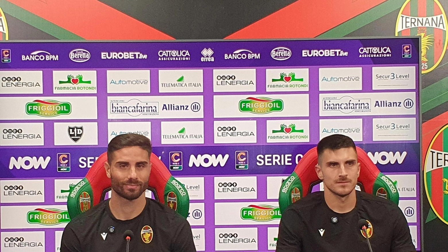 La Ternana si prepara al derby col Perugia. Capuano e Vannucchi: "Daremo il massimo"