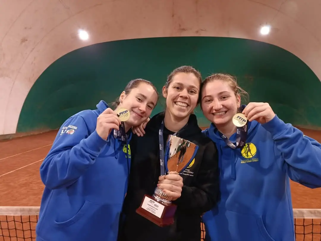 Ct Paolo Ciampi Coiano, il titolo regionale invernale nella 4° categoria femminile è tuo