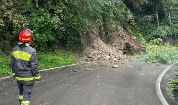 Pistoia, frana in via di Santomoro: casa evacuata a valle