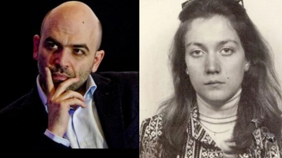 Roberto Saviano e Rossella Casini