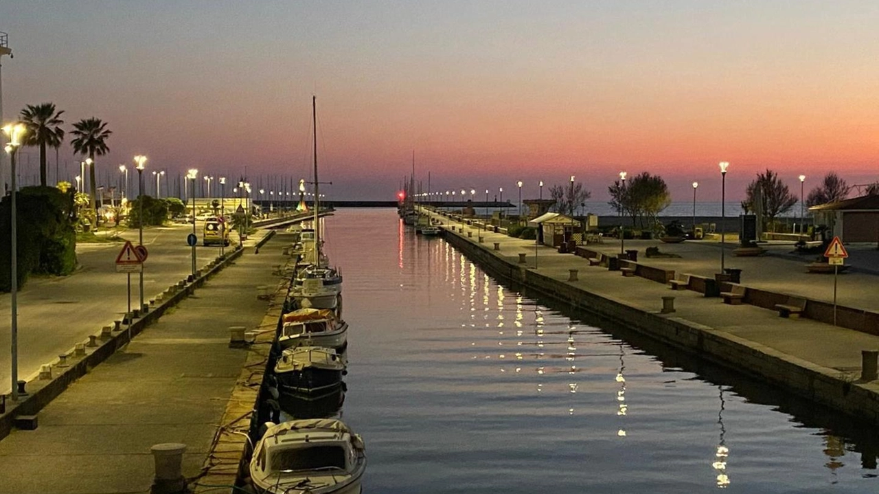 Una veduta del canale Burlamacco