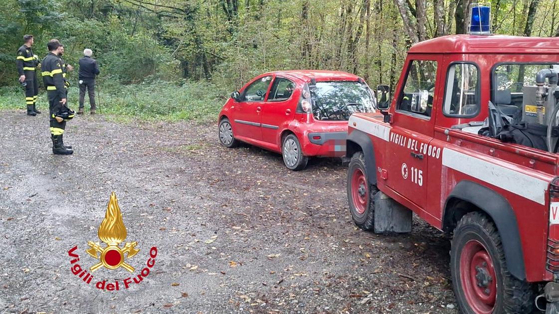 Fungaiolo si perde, soccorso dai vigili del fuoco