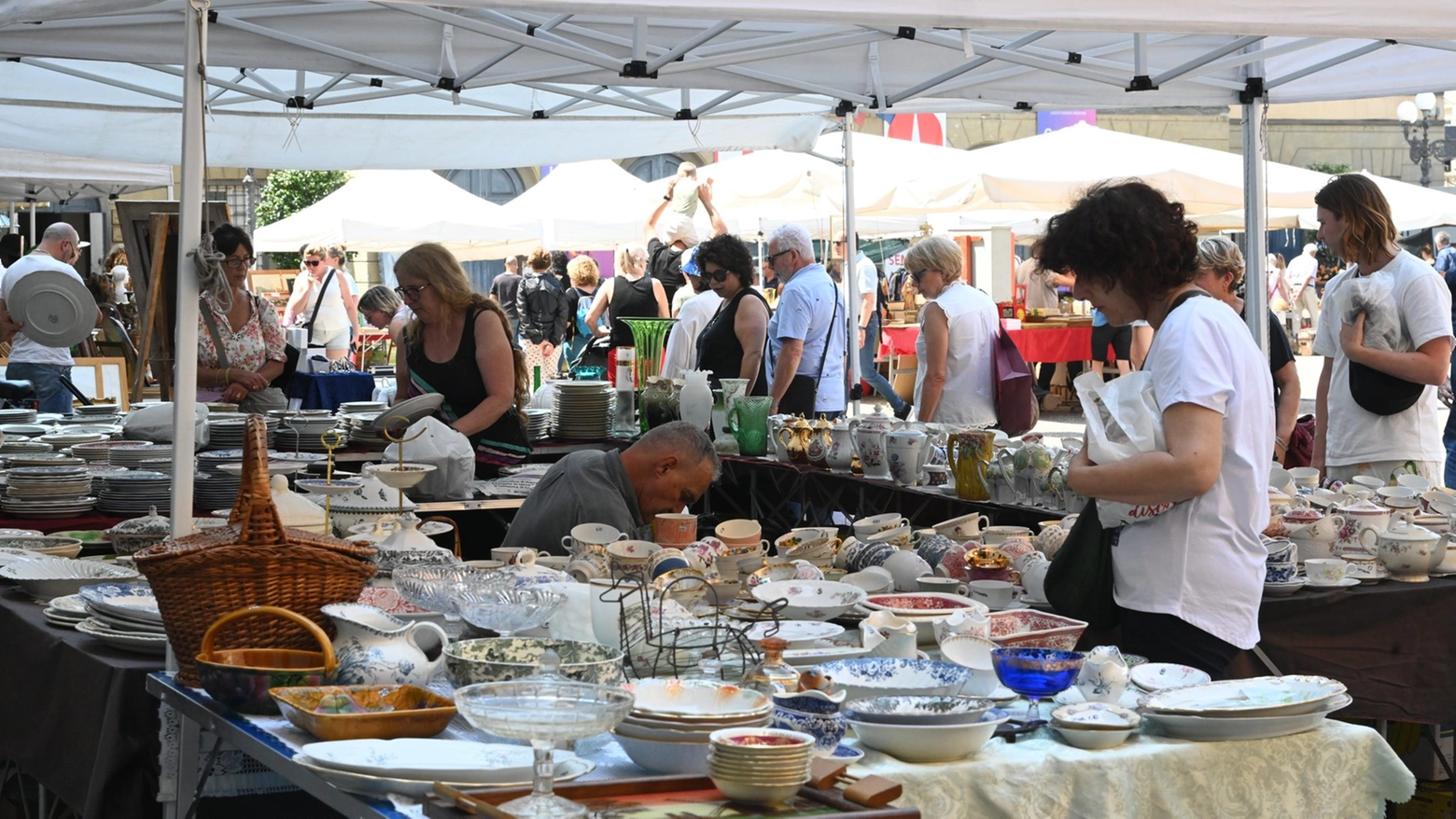 Un mercato in Toscana