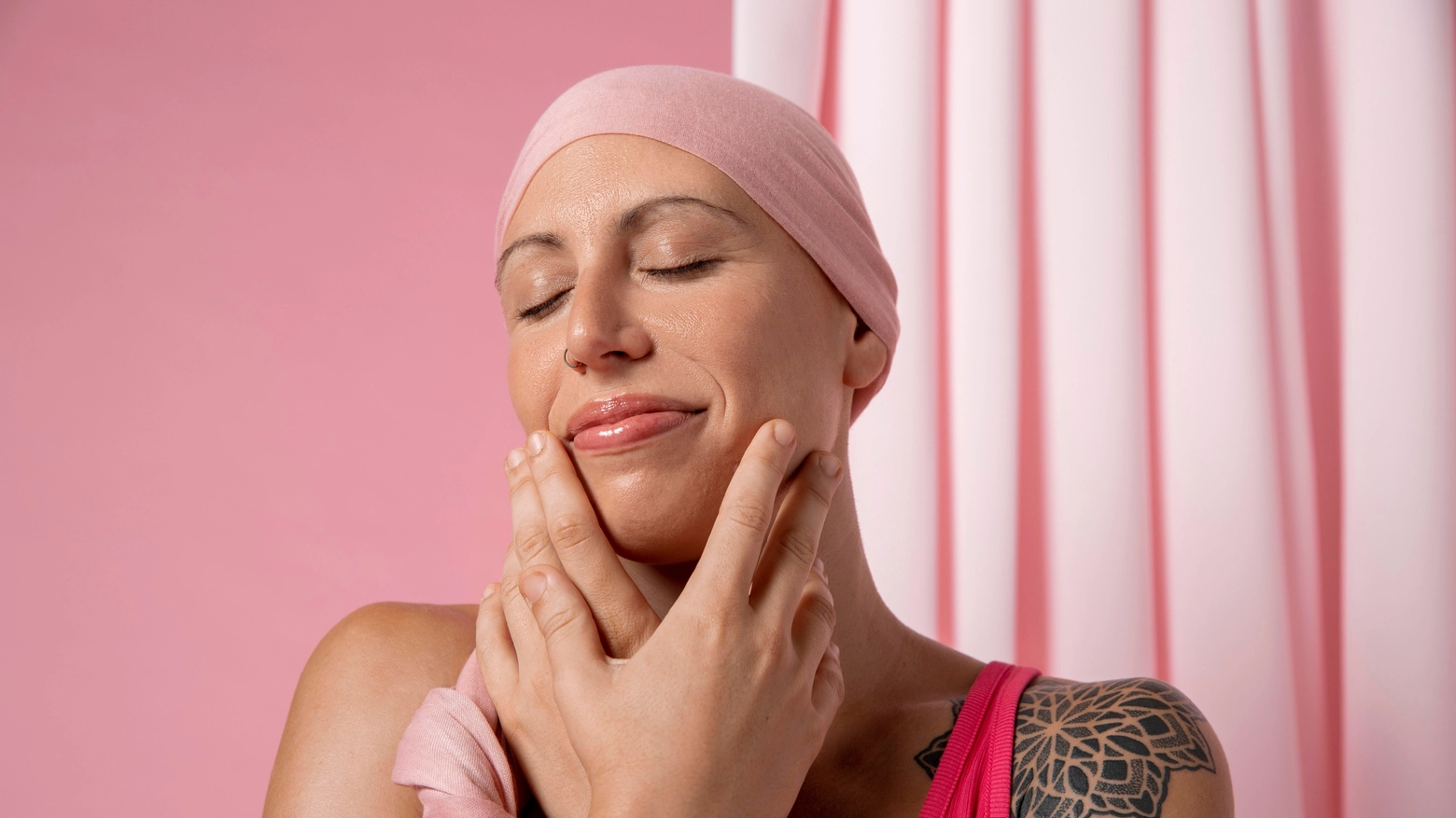 Terapia estetica per le donne malate di tumore