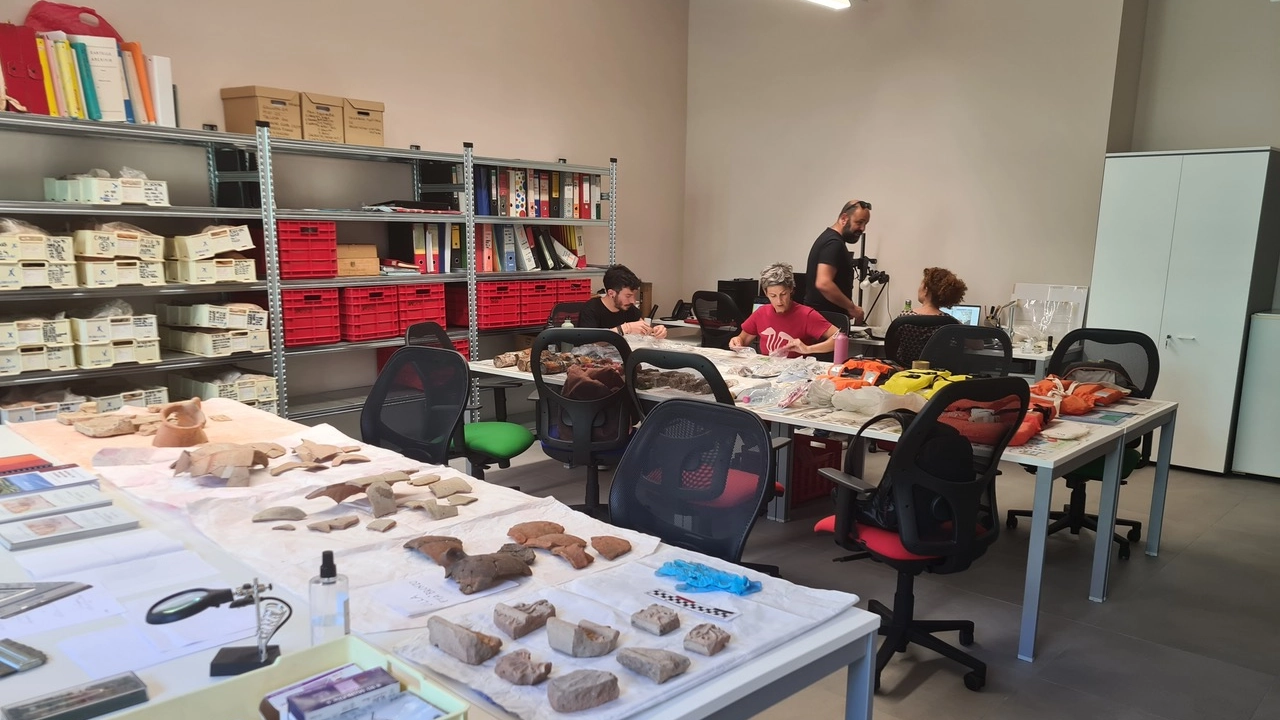 Il nuovo laboratorio di Archeologia di Unipi