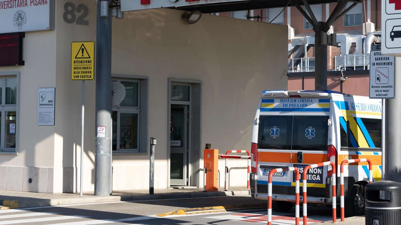 L’ingresso del Pronto Soccorso di Cisanello (Foto Del Punta/Valtriani)