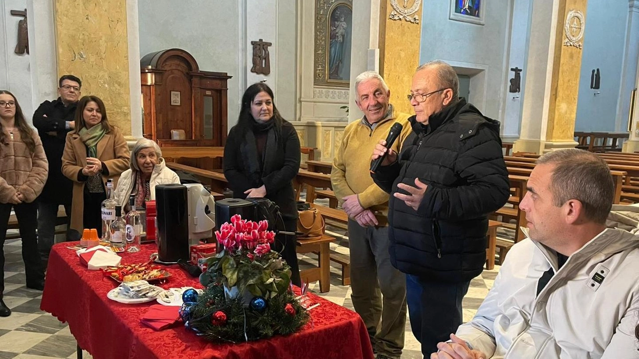 Il momento finale con Giovanni Impastato e Carla Cocilova che hanno servito il caffè