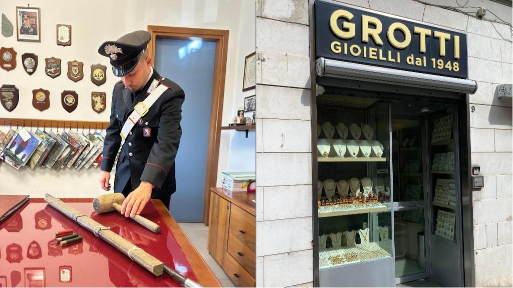 Casco e mazze pronte, banditi presi appena prima della rapina. Il gioielliere: “Ho paura ma vado avanti”