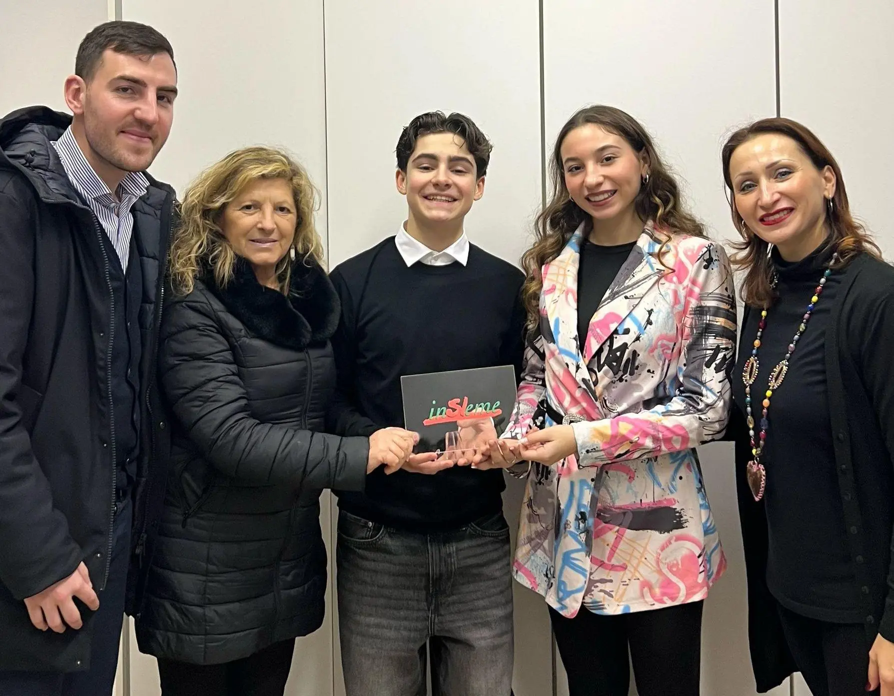 ’Premio Insieme’ a Francesco Perlamagna e Ginevra Mantovani