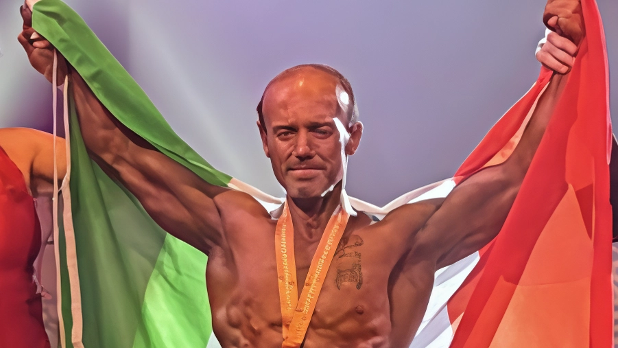 Il bodybuilder Davide Donati è il nuovo campione del mondo