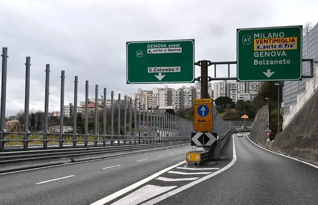 Genova-Milano: tratti gratuiti sull'Autostrada A7 in entrambe le direzioni