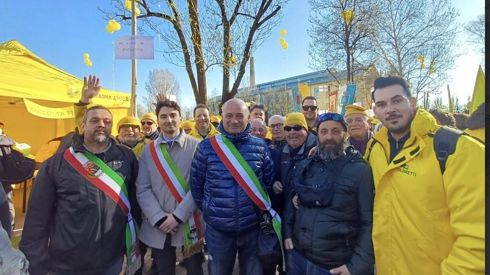 La manifestazione di Coldiretti