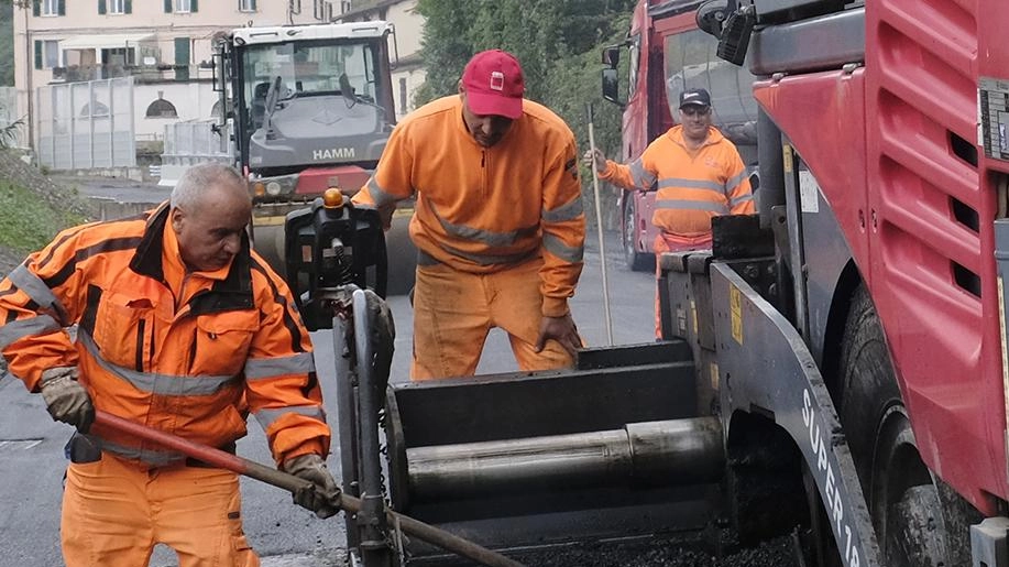 Massimo Bianchini, assessore ai lavori pubblici, ha presentato un programma di asfaltature su cinque anni