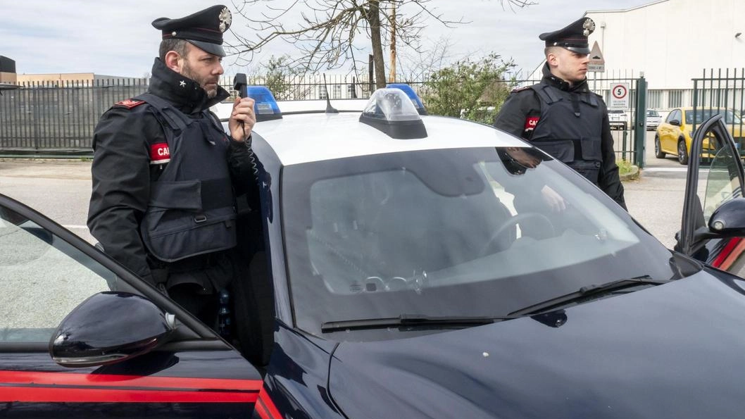 Una pattuglia dei carabinieri