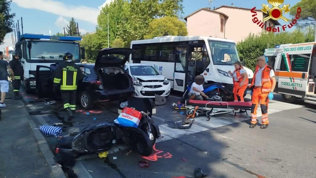 L'incidente a Lucca