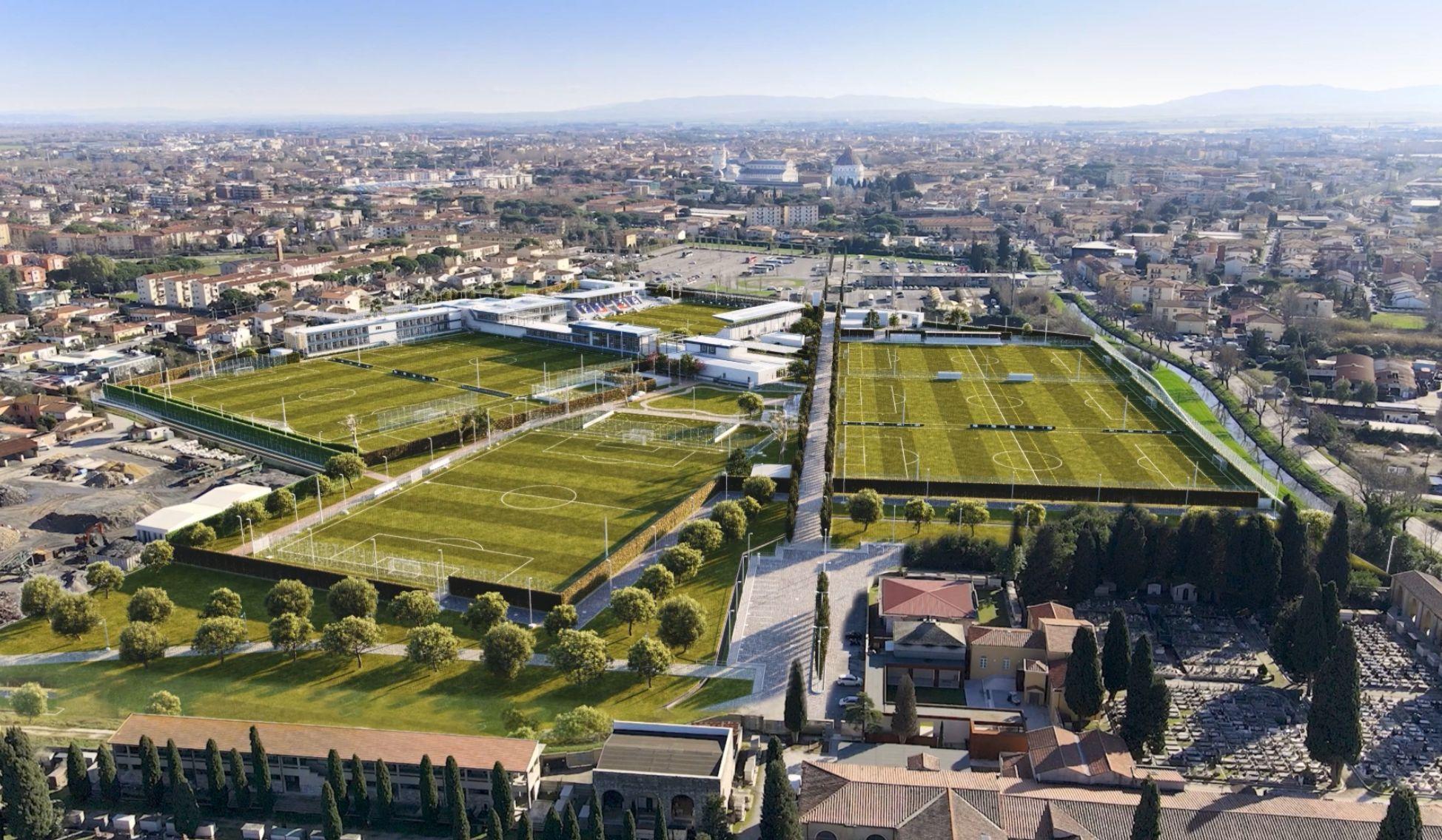 Pisa Sporting Club, iniziati i lavori del nuovo centro sportivo